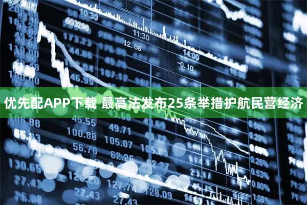 优先配APP下载 最高法发布25条举措护航民营经济